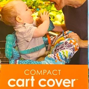 Infantino Compact 2-in-1 Germ Protection Coverage Shopping Cart Cover